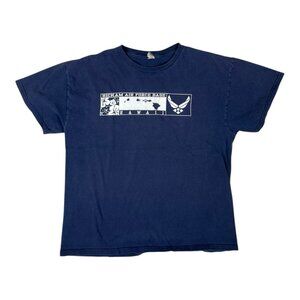 Vintage US Air Force Base Hawaii T-Shirt Large 90s